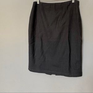 Elie Tahari Wool Pencil Skirt